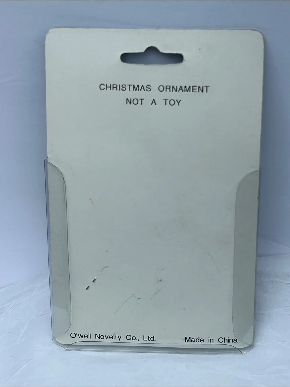 O’well Novelty Co dickens keepsake